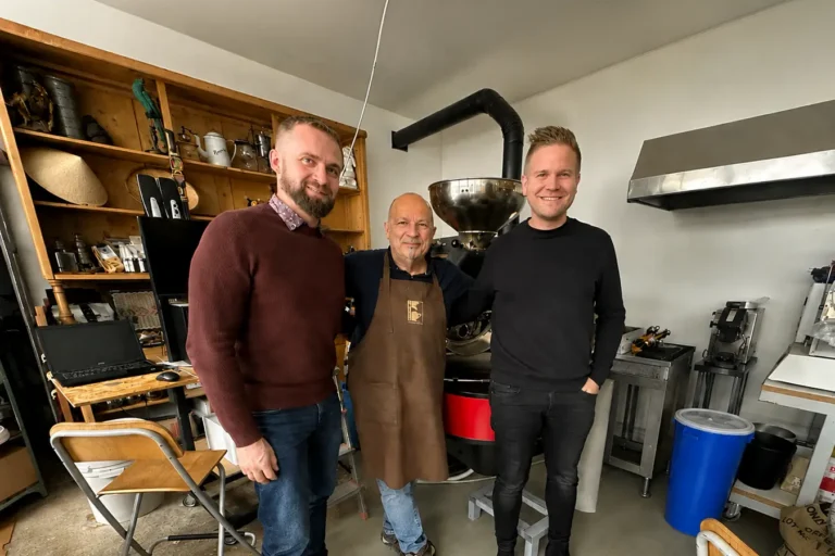 Úvodní fotka cupping s Robertem Trevisanem 2
